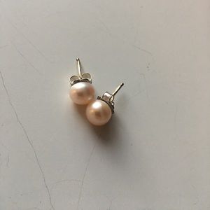 Pearl earrings